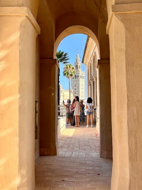 Galería alta de los Grutescos y del Palacio Gótico del Alcázar.