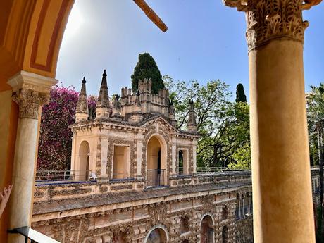Galería alta de los Grutescos y del Palacio Gótico del Alcázar.