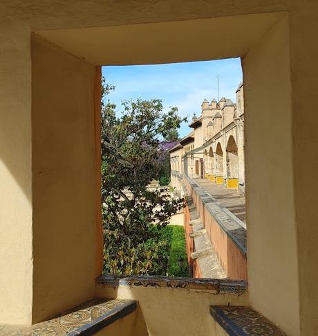 Galería alta de los Grutescos y del Palacio Gótico del Alcázar.