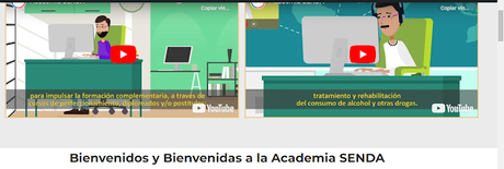 Se comparte una interesante iniciativa de recursos preventivos como es la Academia SENDA de Chile.