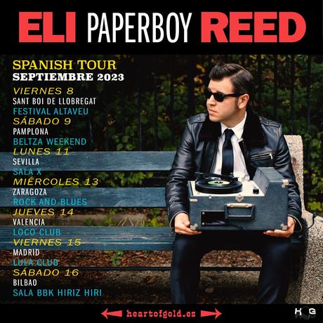 Eli Paperboy Reed: gira de conciertos en septiembre