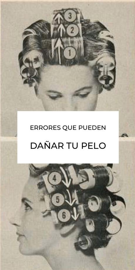 10 errores que pueden dañar tu pelo 10 errores que pueden dañar tu pelo