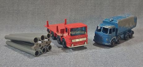 Foden y Leyland, dos camiones frontales piezas #10 de Matchbox Foden y Leyland, dos camiones frontales piezas #10 de Matchbox