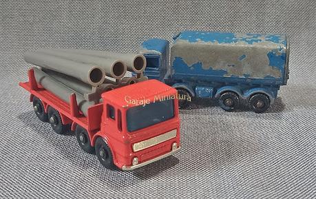 Foden y Leyland, dos camiones frontales piezas #10 de Matchbox Foden y Leyland, dos camiones frontales piezas #10 de Matchbox