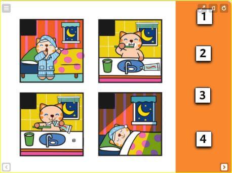 Secuencias temporales. Dentro y fuera de la casa