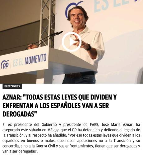 La promesa más hermosa de la campaña: derogar la división y el odio