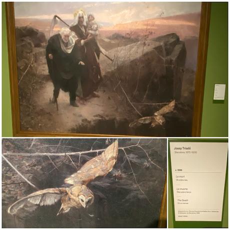 Las lechuzas de Josep Triadó : Sabiduría y muerte