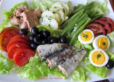 Ensalada mar y tierra Ensalada mar y tierra