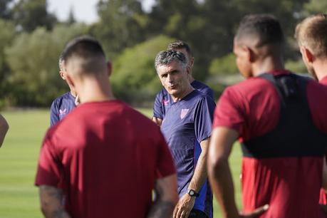 Mendilibar programa 13 sesiones para la primera semana de pretemporada