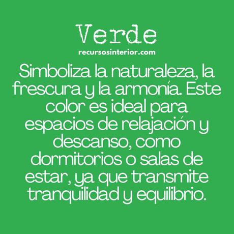 Significado color verde Significado color verde