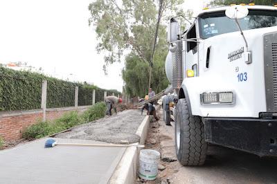 GOBIERNO DE TEXCOCO INVIERTE MÁS DE 44 MILLONES DE PESOS PARA REHABILITAR EL CAMINO A SAN SIMÓN