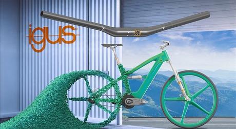 De material para reciclar a bicicleta: igus desarrolla componentes de bici para la movilidad del mañana