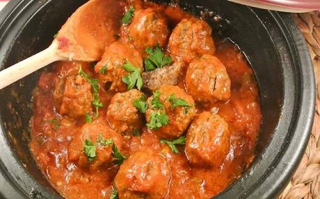 Albóndigas de carne peruanas