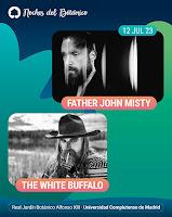 Concierto de Father John Misty y The White Buffalo en Noches del Botánico