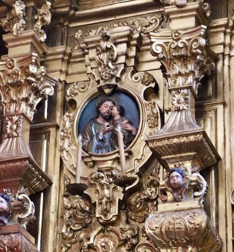 La iglesia del Convento del Espíritu Santo (3): el Retablo Mayor.