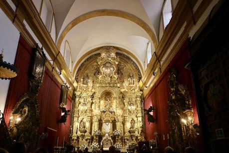 La iglesia del Convento del Espíritu Santo (3): el Retablo Mayor.