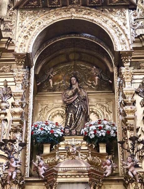 La iglesia del Convento del Espíritu Santo (3): el Retablo Mayor.