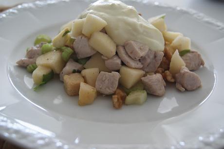 ENSALADA DE APIO, POLLO Y MANZANA Ó ENSALADA WALDORF