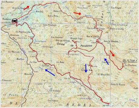 Pendones-Maciédome-Vega Baxu