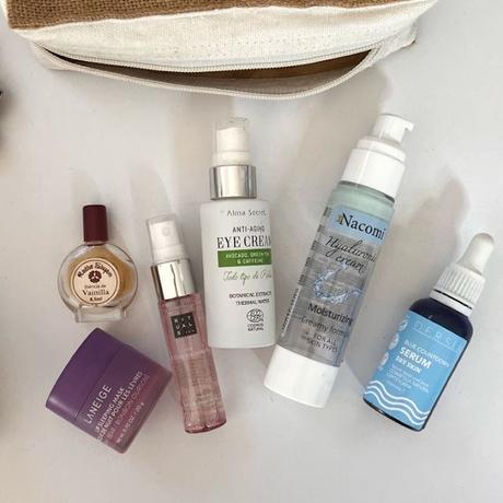 rostro Qué llevo en mi neceser de