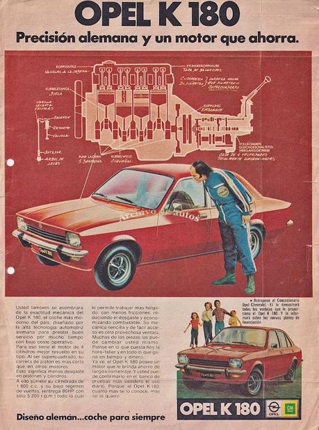 Opel K 180 fabricado por General Motors Argentina desde el año 1974