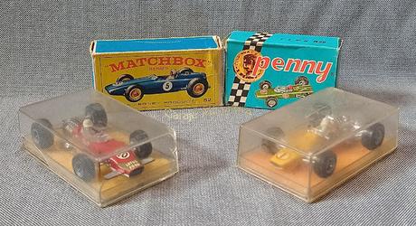 Autos de Fórmula 1 de Champion, Matchbox y Penny de mi infancia Autos de Fórmula 1 de Champion, Matchbox y Penny de mi infancia