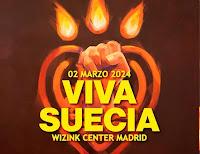 Concierto de Viva Suecia en el WiZink Center como fin de gira