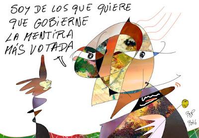 El mortal pacto del PP con Vox... Y Feijóo usa con profusión la mentira.