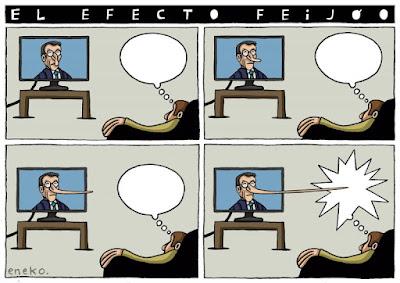 El mortal pacto del PP con Vox... Y Feijóo usa con profusión la mentira.