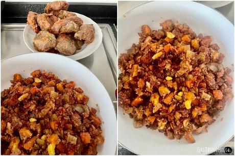 Carrilleras de cerdo estofadas (sous vide)