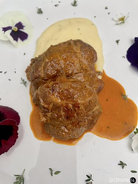 Carrilleras de cerdo estofadas (sous vide)