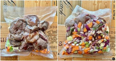 Carrilleras de cerdo estofadas (sous vide)