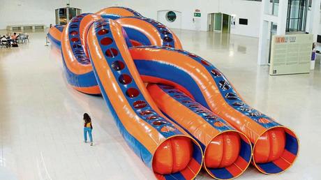 La escultura sonora en forma de sistema circulatorio que puedes visitar en el MNAC La escultura sonora en forma de sistema circulatorio que puedes visitar en el MNAC