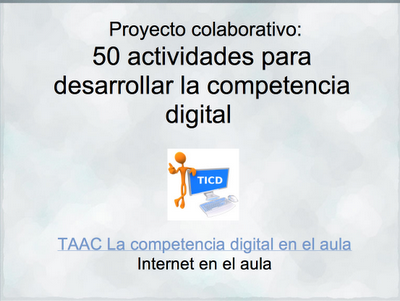 Actividades para desarrollar la competencia digital