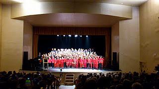 Mieres: celebración coral en Santa Cecilia