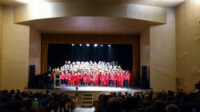 Mieres: celebración coral en Santa Cecilia