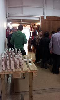 fotos de la presentación del Café de Comercio Justo Tierra Madre