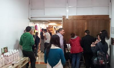 fotos de la presentación del Café de Comercio Justo Tierra Madre