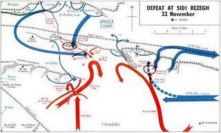 La victoria sonríe al Afrika Korps - 22/11/1941.