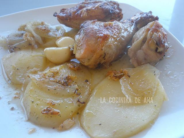 POLLO AL HORNO