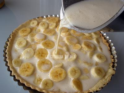 PASTEL DE PLATANO Y ALMENDRAS