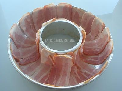 PASTEL DE POLLO Y BACON