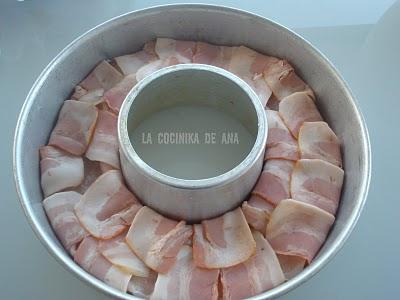 PASTEL DE POLLO Y BACON