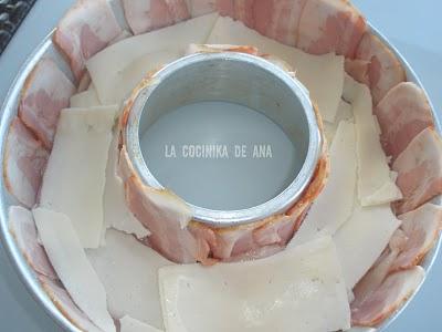 PASTEL DE POLLO Y BACON