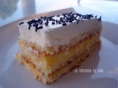 TARTA DE PIÑA (Sin usar horno)