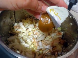 CHAMPIÑONES RELLENOS Y  VIAJE A MÓN SANT BENET