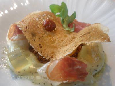 CHAMPIÑONES RELLENOS Y  VIAJE A MÓN SANT BENET