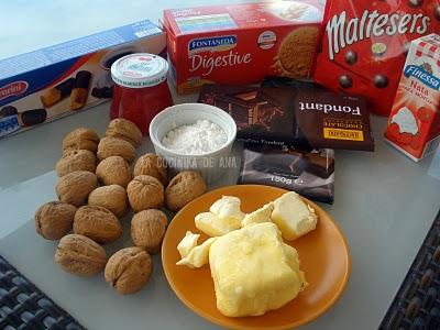 TARTA CRUJIENTE DE CHOCOLATE