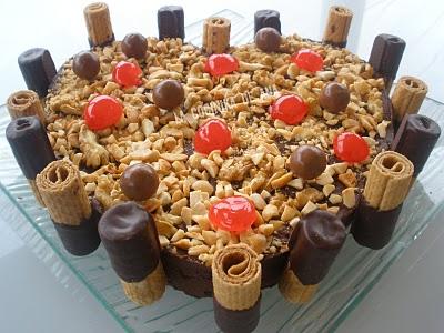 TARTA CRUJIENTE DE CHOCOLATE