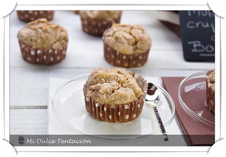 Muffins crujientes de Boniato y Canela